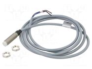 Sensor: inductive; OUT: NPN / NO; 4mm; 10÷40VDC; M12; 2m; IP67; 200mA CARLO GAVAZZI
