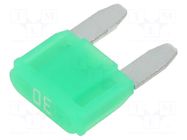 Fuse: fuse; 30A; 32VDC; automotive; 10.9mm; Mini; MINI OPTIFUSE