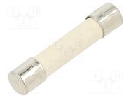 Fuse: fuse; time-lag; 1A; 250VAC; ceramic,cylindrical; 6.3x32mm EATON/BUSSMANN