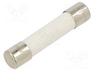 Fuse: fuse; quick blow; 3.15A; 250VAC; ceramic; 6.3x32mm; brass OPTIFUSE