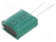 Supercapacitor; THT; 2.5F; 5.4VDC; -10÷30%; Pitch: 5.3mm; 75mΩ; 24uA EATON ELECTRONICS