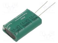 Supercapacitor; THT; 5F; 5.4VDC; -10÷30%; Body dim: 10.5x20.8x32mm EATON ELECTRONICS