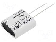 Supercapacitor; THT; 2.5F; 3.9VDC; -10÷30%; Body dim: 11x21.3x23mm EATON ELECTRONICS