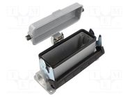 Enclosure: for HDC connectors; EPIC H-B; size H-B 24; PG21 LAPP