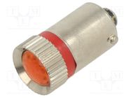 LED lamp; red; BA9S,T10; 24VDC; -20÷60°C; Mat: plastic CML INNOVATIVE TECHNOLOGIES