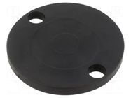 No-slip disk; elastomer thermoplastic TPE; H: 7mm; Ø: 68mm FATH