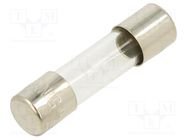 Fuse: fuse; quick blow; 7A; 250VAC; glass; 5x20mm; bulk OPTIFUSE