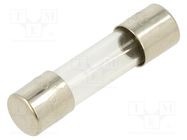 Fuse: fuse; quick blow; 8A; 250VAC; glass; 5x20mm; brass; bulk OPTIFUSE