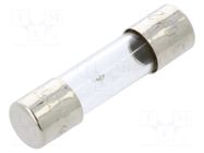 Fuse: fuse; 2A; 250VAC; medium time-lag; glass; 5x20mm; brass; bulk OPTIFUSE