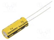 Supercapacitor; THT; 3.3F; 3VDC; -10÷30%; Body dim: Ø8.5x21mm; 75mΩ EATON ELECTRONICS