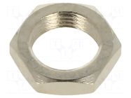 Accessories: nut; for mounting banana sockets on the panel STÄUBLI