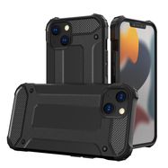 Hybrid Armor case iPhone 14 armored hybrid case black, Hurtel