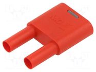 Connector: 4mm banana; banana 4mm socket x2,banana 4mm plug x2 STÄUBLI