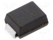 Diode: TVS; 0.6kW; 13.3÷14.7V; 30.2A; unidirectional; SMB 