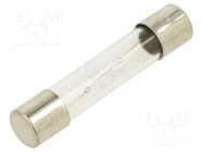 Fuse: fuse; time-lag; 1.2A; 250VAC; glass; 6.3x32mm; brass; TSA OPTIFUSE