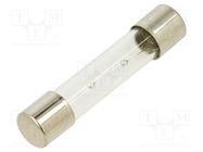 Fuse: fuse; time-lag; 4A; 250VAC; glass; 6.3x32mm; brass; TSA OPTIFUSE