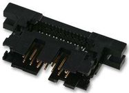 IDC CONN, BOARD IN, 16POS, 2ROW, 1.27MM