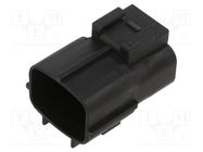 Connector: automotive; Econoseal J-070 Mark II; male; plug; PIN: 8 TE Connectivity