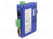 Modbus gateway; 10÷48VDC; for DIN rail mounting; RJ45 x1; IP30 ADVANTECH