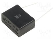 Capacitor: polypropylene; ECQUA; 1uF; 26x19x12mm; THT; ±10%; 22.5mm 