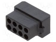 Connector: wire-wire/PCB; plug; female; PIN: 8; Datamate L-Tek HARWIN