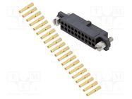 Connector: wire-wire/PCB; plug; female; PIN: 20; Datamate J-Tek HARWIN