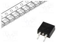 Diode: Schottky rectifying; SMD; 100V; 5Ax2; TO263AB; reel,tape DIODES INCORPORATED