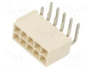 Connector: wire-board; socket; male; PIN: 10; Mini-Fit Jr; 13A; THT MOLEX