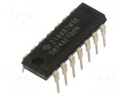 IC: digital; NAND; Ch: 4; IN: 2; CMOS,TTL; THT; DIP14; 4.5÷5.5VDC; tube TEXAS INSTRUMENTS