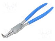 Pliers; for circlip; internal; 85÷140mm; Pliers len: 300mm UNIOR