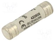 Fuse: fuse; gG; 6A; 400VAC; ceramic,cylindrical,industrial; 8x31mm DF ELECTRIC