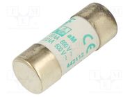 Fuse: fuse; aM; 12A; 690VAC; ceramic,cylindrical,industrial DF ELECTRIC