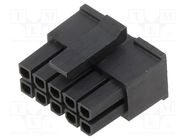 connector MicroFit 3.0 DR Rcpt 10Ckt GW HF MOLEX