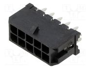 Connector: wire-board; socket; male; Micro-Fit 3.0; 3mm; PIN: 10 