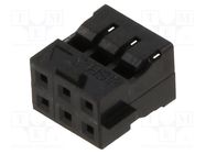 Connector: wire-wire/PCB; plug; female; PIN: 6; Milli-Grid 