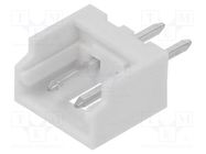 Connector: wire-board; socket; male; PIN: 2; Micro-Latch; Pitch: 2mm 