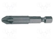 Screwdriver bit; Pozidriv®; PZ1; Overall len: 50mm; 3pcs. UNIOR