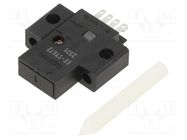 Sensor: photoelectric; Range: 5mm; NPN; DARK-ON,LIGHT-ON OMRON