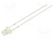 LED; 3mm; yellow green; blinking; 45÷68mcd; 140°; 3÷5VDC; 20mA OPTOSUPPLY