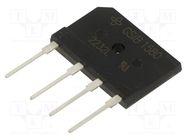 Bridge rectifier: single-phase; Urmax: 800V; If: 15A; Ifsm: 300A VISHAY