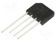 Bridge rectifier: single-phase; Urmax: 800V; If: 4A; Ifsm: 200A VISHAY