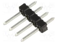 Connector: pin strips; KK 254; PIN: 4; THT; straight; socket; male 