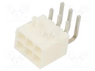 Connector: wire-board; socket; male; Mini-Fit Jr; 4.2mm; PIN: 6; THT MOLEX