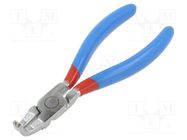 Pliers; for circlip; internal; 12÷25mm; Pliers len: 140mm; angular UNIOR