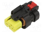 connector AS 16, 3P PLUG ASSY, KEY 3 TE Connectivity