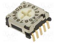 Encoding switch; DEC/BCD; Pos: 16; SMT; Rcont max: 200mΩ; 5.1Ncm ECE