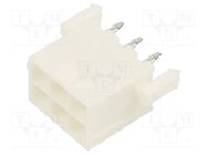 Connector: wire-board; socket; male; Mini-Fit Jr; 4.2mm; PIN: 6; THT MOLEX