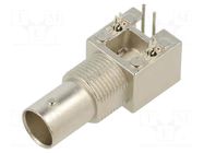 Connector: BNC; socket; female; angled 90°; on PCBs; THT; 75Ω; 2GHz MOLEX