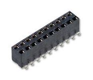 CONNECTOR, RCPT, 8POS, 2ROW, 2.54MM