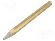 Pointed chisel; L: 200mm; Size: 16mm RENNSTEIG